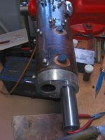 Bassoon Boot-joint ready for casting